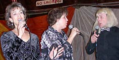 Diane, Karen, and Kirk as "Kirkina"