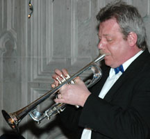 John's first performance with the Roseville Big Band