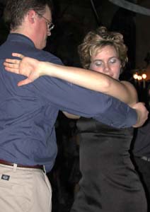 Tango dancers