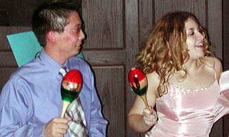 Maraca players.