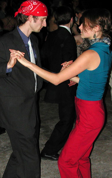 Dancers create their own Northfield-style tango.