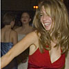 The band's music brought smiles to the faces of the dancers.