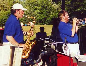 Tenor sax and cornet