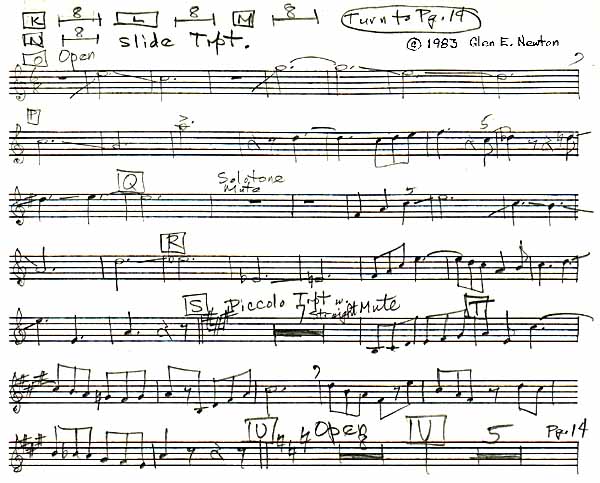 "Fire" - page 2 of brass part.