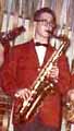 Glen Newton plays tenor sax. Bigger picture is 26K.