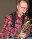 Keith plays bari