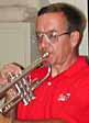 Dan plays trumpet