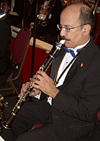 Mark plays clarinet.