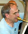 Eric plays tuba