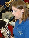 Debbie plays bari