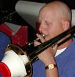 Phil plays trombone