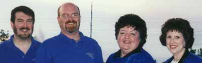 Vocalists Glen Newton, Mark Scanlan, Barb Harvey, and Karen Dunn. Bigger picture is 27K.